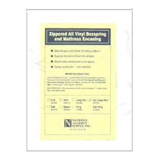 Zippered Vinyl Boxspring & Mattress Encasing